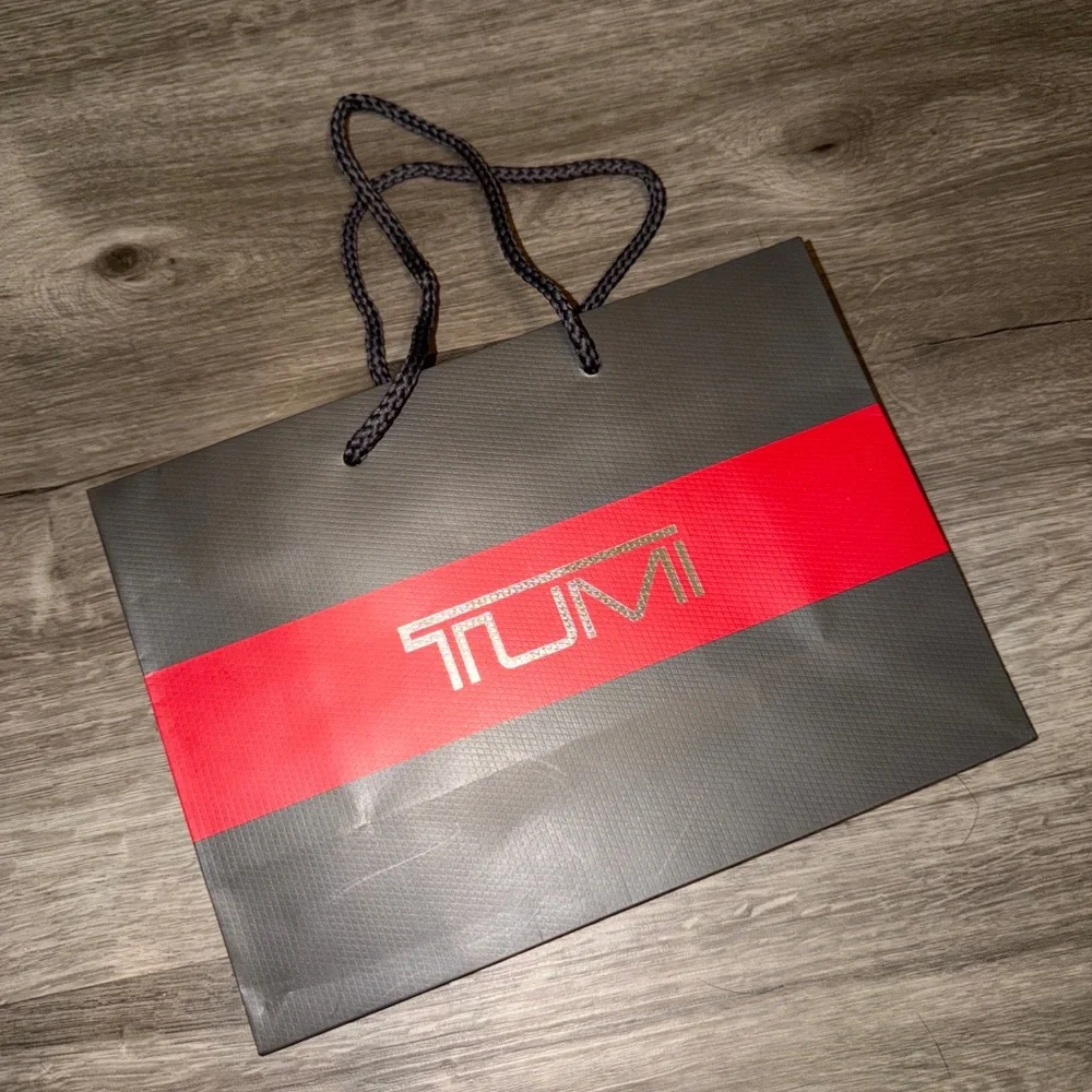 Tumi reusable small shopping bag